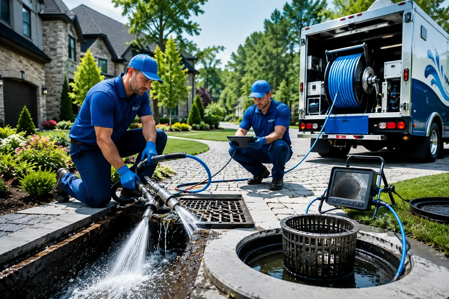 Local outdoor drain cleaning professionals in Benton, IL