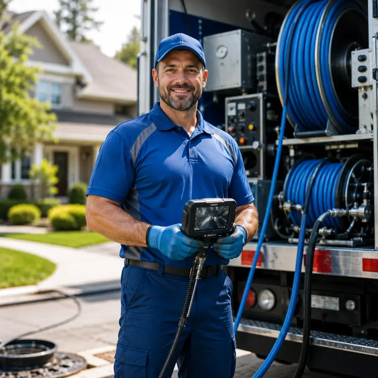 Local outdoor drain cleaning specialists in Benton, IL